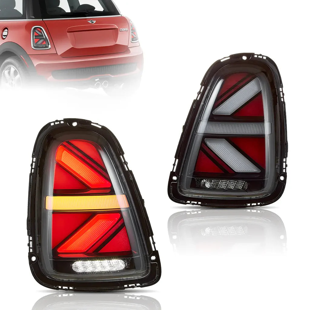 Tuning zadné LED svetlá Mini Cooper R56/R57/R58/R59 (2007–2013) sekvenčné