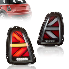 Tuning zadné LED svetlá Mini Cooper R56/R57/R58/R59 (2007–2013) sekvenčné