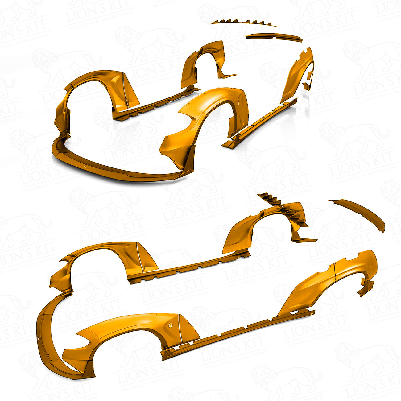 Kompletný restyling set V1 pre Dodge Challenger S2 (2014 – 2023)