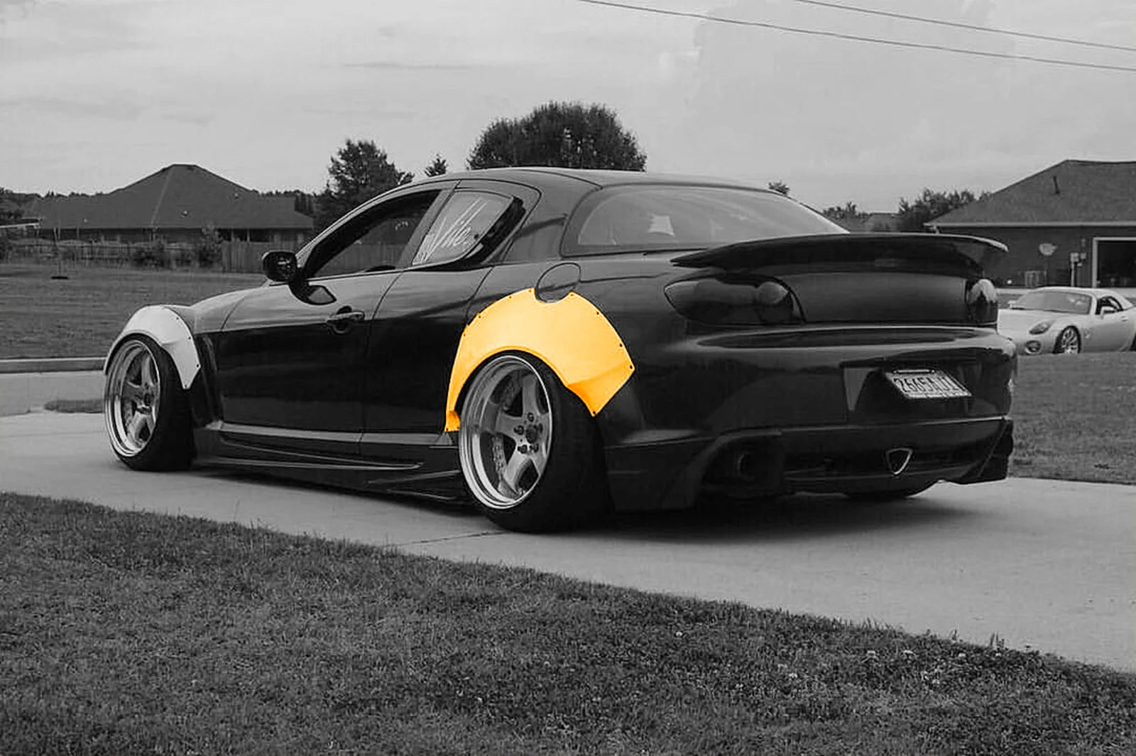 Zadné rozšírenia blatníkov Wide Body Mazda RX-8 SE3P S1/S2 2003–2012 +50 mm