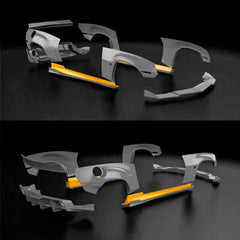 Bočné prahy Chevrolet Camaro V. generácie RS/SS/ZL1 2009–2015
