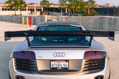 APR GTC-500 Carbon Adjustable Wing 71" for Audi R8 (2006–2015)