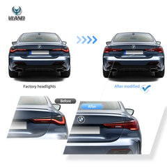Rear "Laser style" lights BMW 4 Series G22 / G23 / G26 / M4 G82 G83 (2020–)