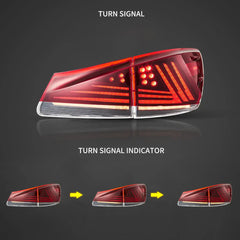 Tuning Rear LED Lights Lexus IS XE20 (2006–2013) Sequential