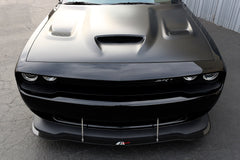APR Carbon Fiber Front Splitter for Dodge Challenger Hellcat - including support rods