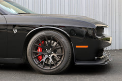 APR Carbon Fiber Front Splitter for Dodge Challenger Hellcat - including support rods