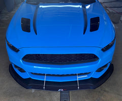 Karbonový predný splitter APR pre Ford Mustang Performance Package – vrátane montážnych tyčí
