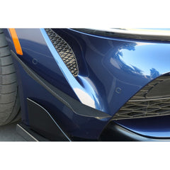 APR carbon canards for Toyota Supra - front bumper