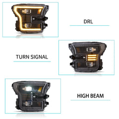 Ford F-150 (2015–2017) LED Headlights