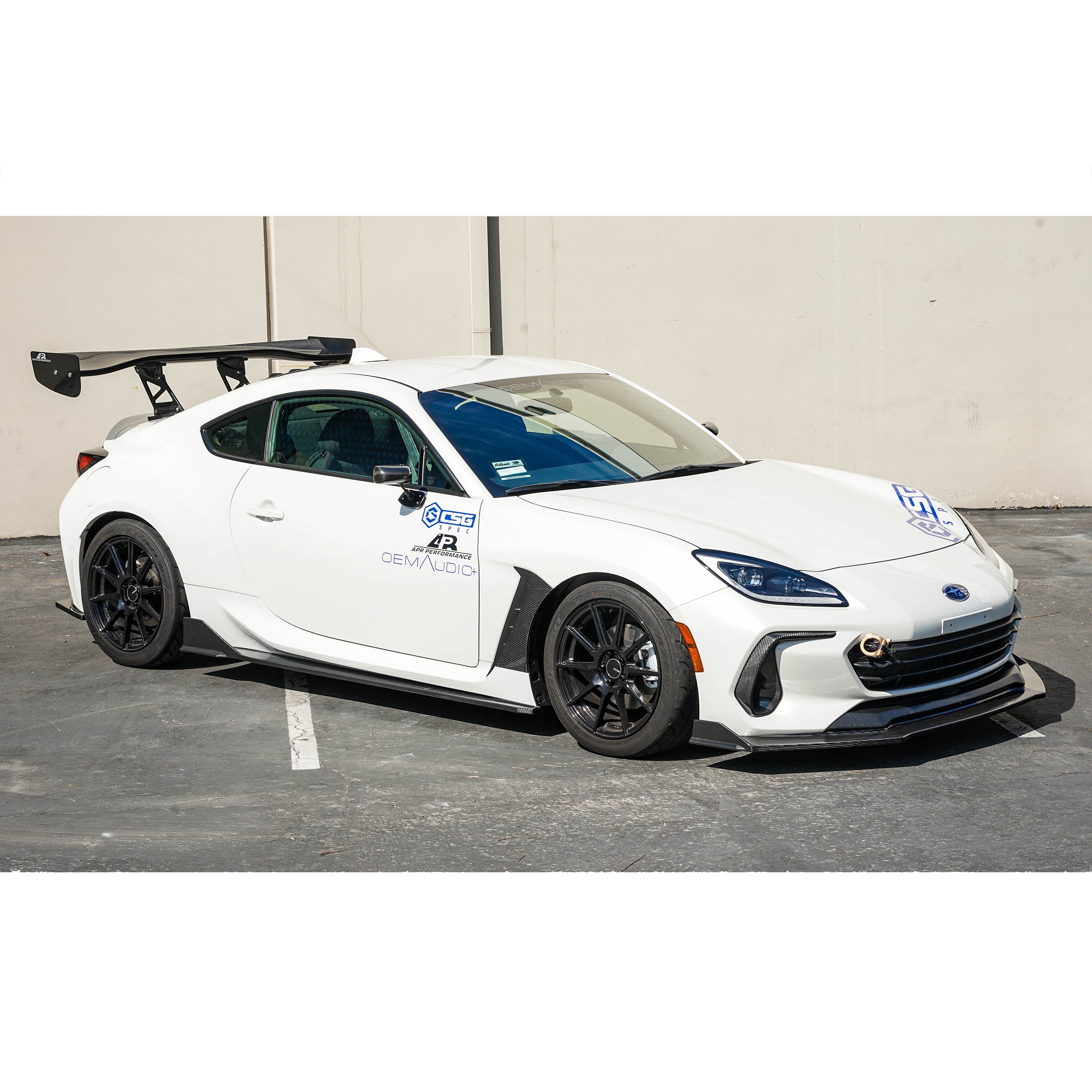 Karbónové nastaviteľné krídlo Toyota GR86 / Subaru BRZ (2022+) GTC-300