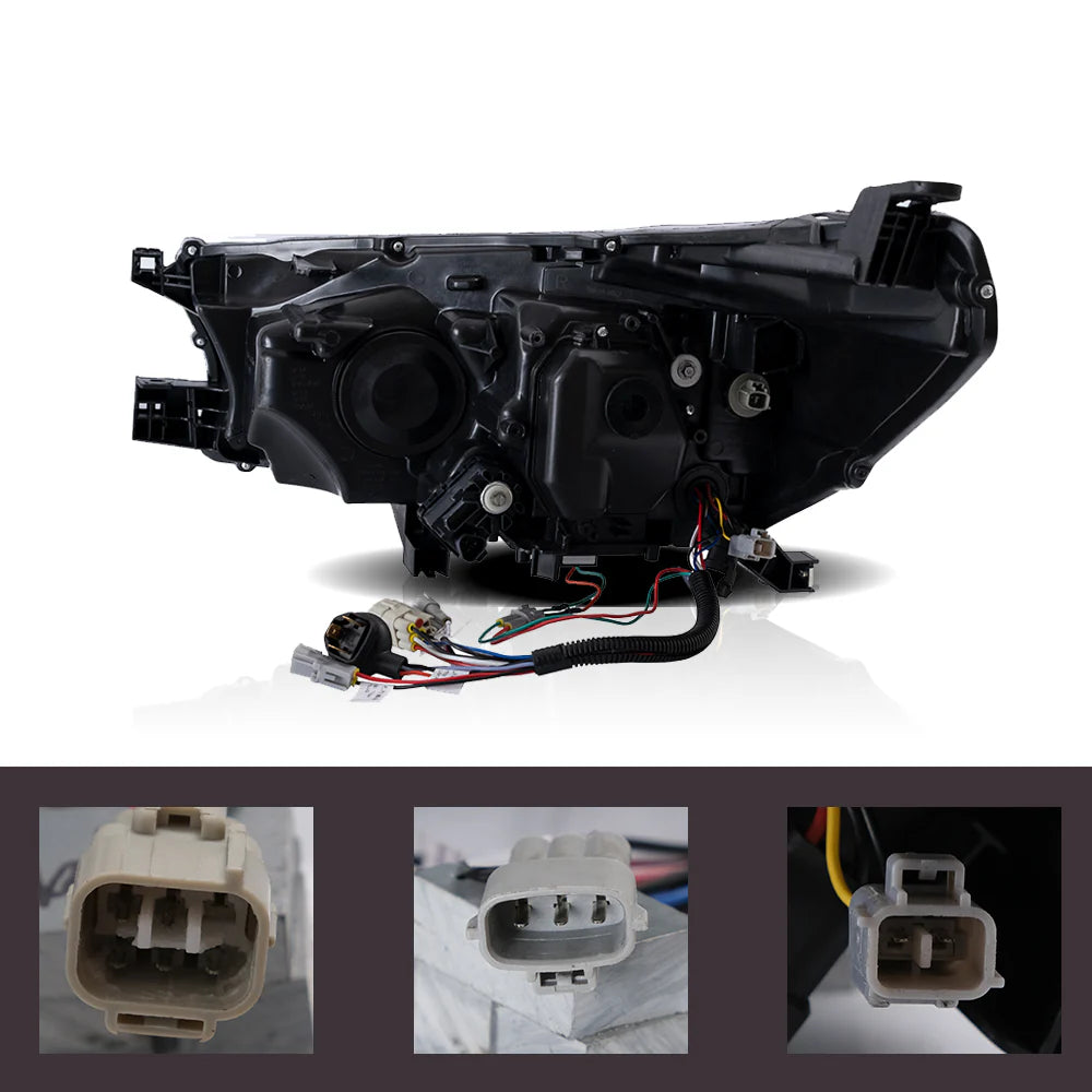 Tuning predné LED projektorové svetlá Toyota Hilux (2015–2020)