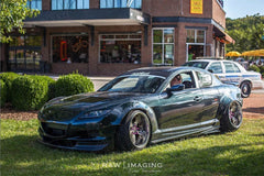Predné rozšírenia blatníkov Wide Body Mazda RX-8 SE3P S1 2003–2008 +40 mm