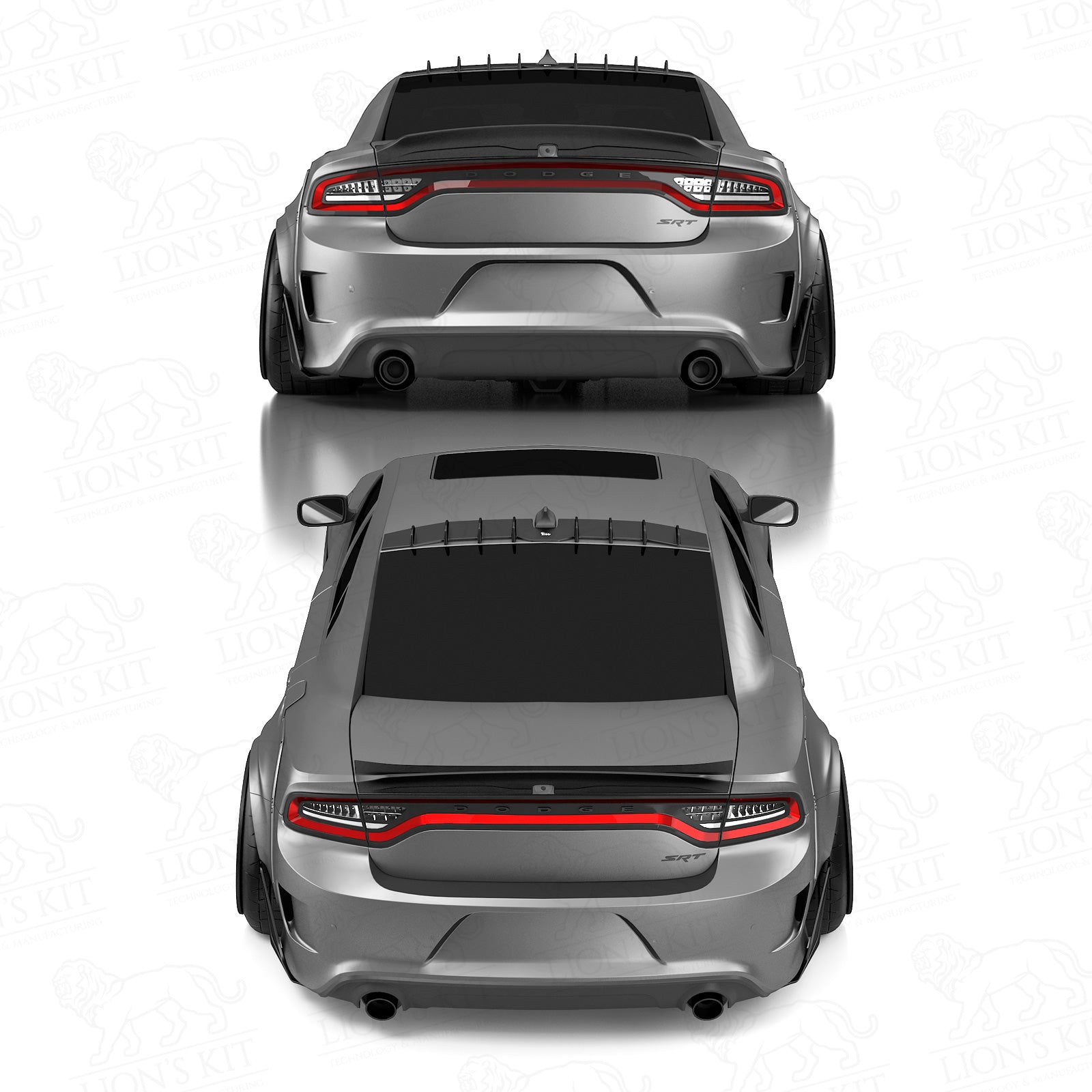 Strešný Shark Vortex spojler Dodge Charger VII LD S2 2014–2023