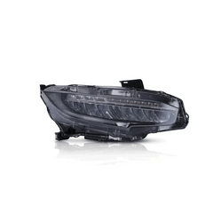 Tuning front LED lights Honda Civic (2016–2021)