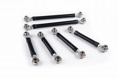 Adjustable rear arms BMW E81–E93 – complete set, camber/toe/traction, uniball