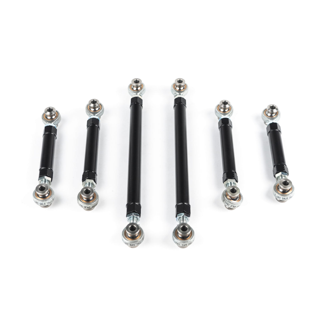 Adjustable rear arms BMW E81–E93 – complete set, camber/toe/traction, uniball