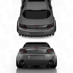 Zadný okenný spojler V1 Mazda RX-8 SE3P S1/S2 2003–2012