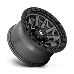 Fuel D716 Covert 20X10 8X170 ET-18 Matte Gunmetal / Black Bead Ring