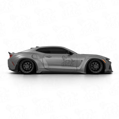Splittery bočných prahov V1 Chevrolet Camaro VI 2016–2024