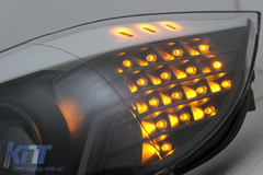 3D Angel Eyes svetlá BMW E90 E91 (2005-2008) – čierne, H7/H1, E11