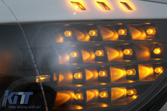3D Angel Eyes svetlá BMW E90 E91 (2005-2008) – čierne, H7/H1, E11