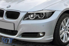 3D Angel Eyes svetlá BMW E90 E91 (2005-2008) – čierne, H7/H1, E11