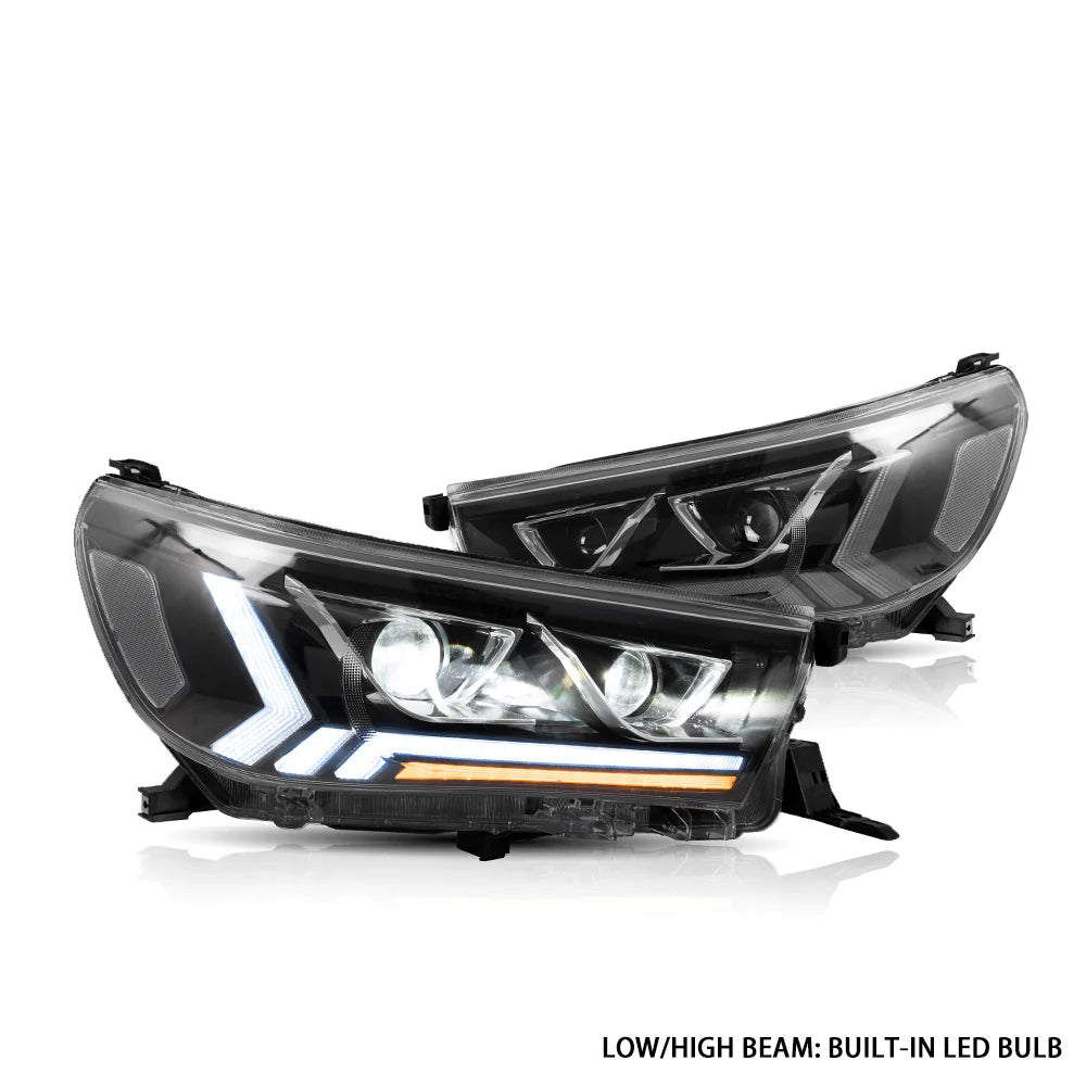 Tuning predné LED projektorové svetlá Toyota Hilux (2015–2020)