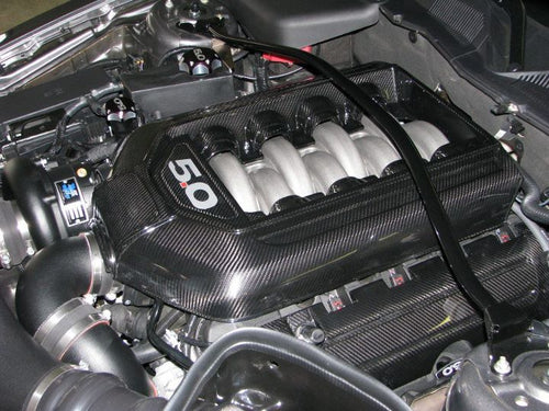 Karbónový kryt motora 5.0 Ford Mustang 2011-2014 (Manual Trans.)
