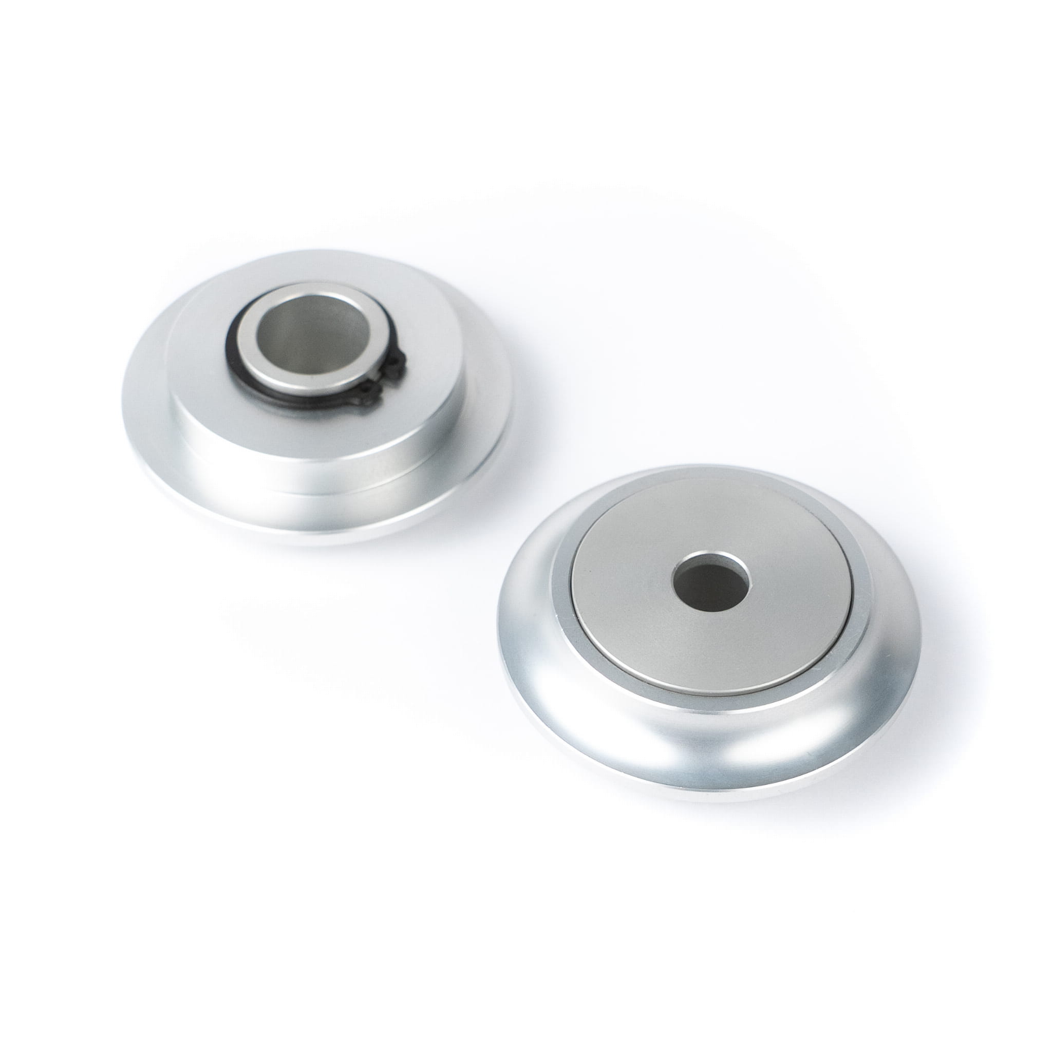 Swivel spring seats - spring bearing mounting