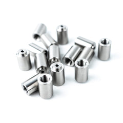 Threaded flange for EGT probe M10x1 stainless steel