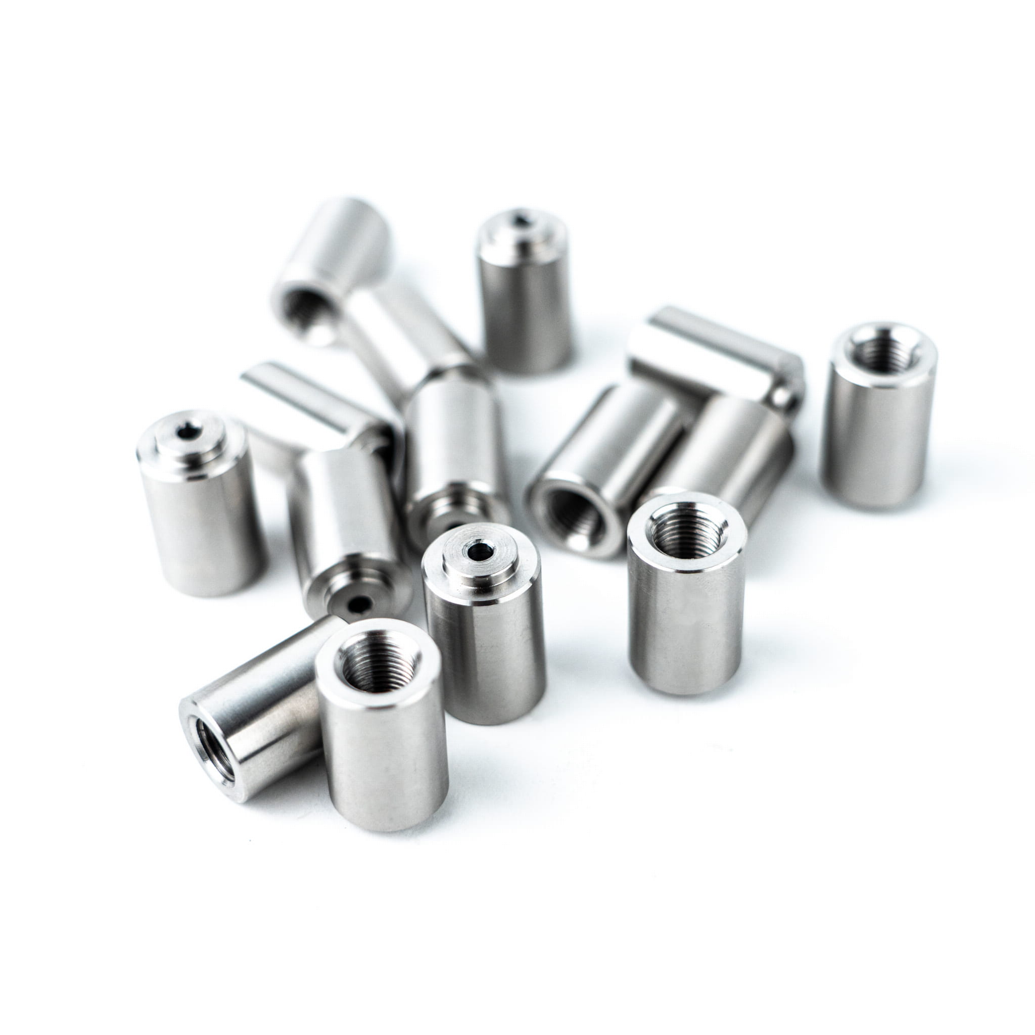 Threaded flange for EGT probe M10x1 stainless steel