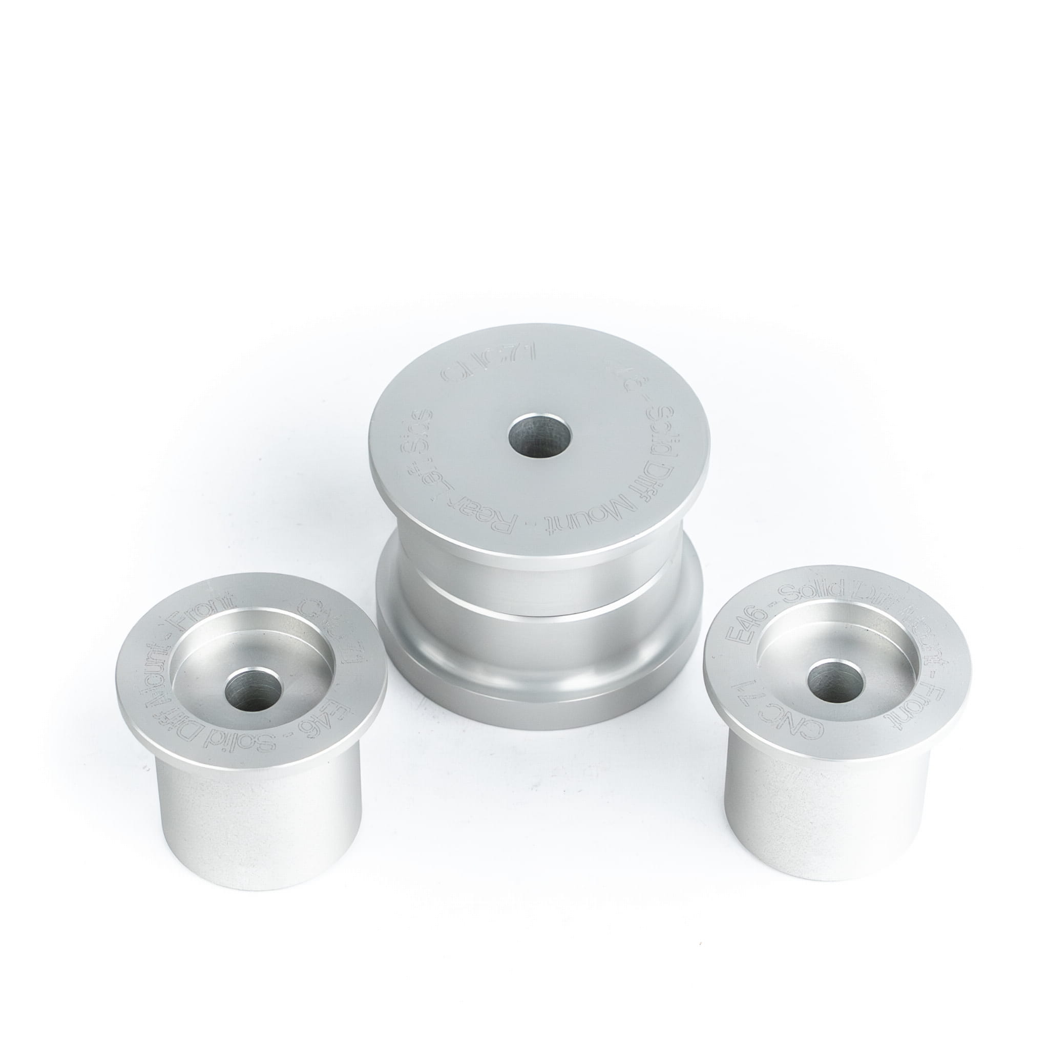 Aluminum differential bushings BMW E46