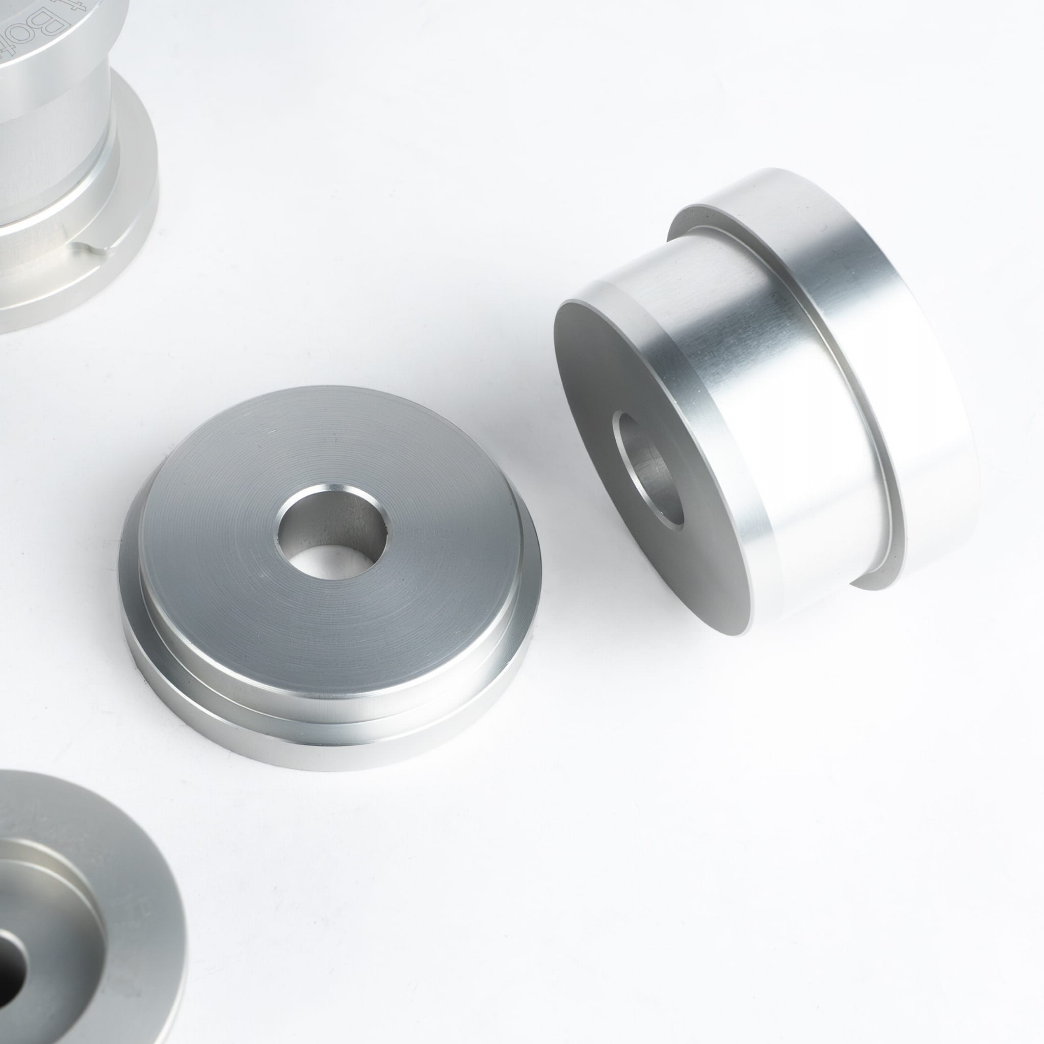 Aluminum rear axle and differential silent blocks BMW E46 set