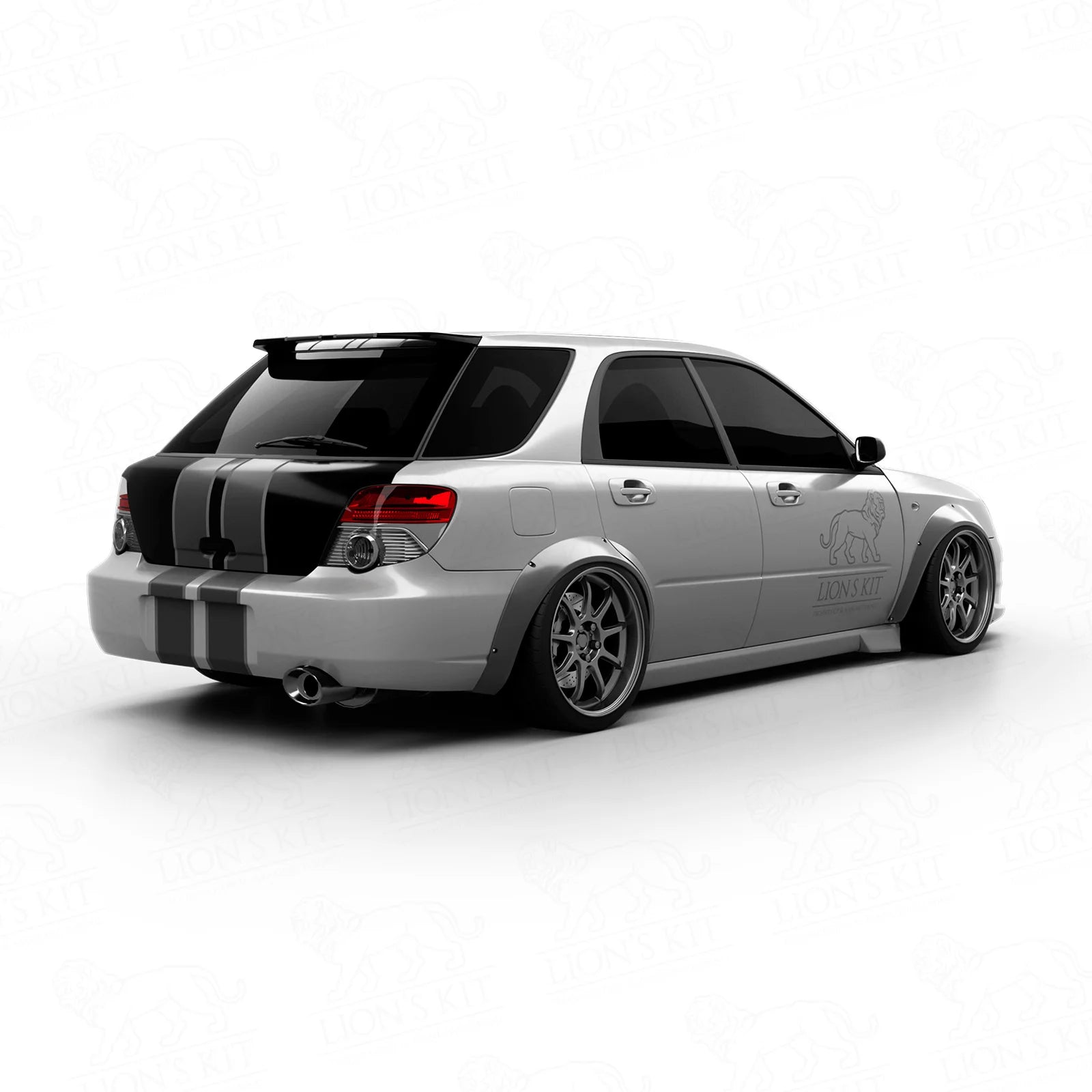Rozšírenia predných blatníkov Subaru Impreza II Hawkeye GD/GG Sedan/Wagon +50 mm