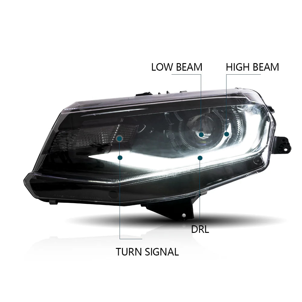 Predné LED projektorové svetlá Chevrolet Camaro / ZL1 (2016–2019 / 2019–2024)
