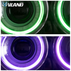 Dodge Challenger (2008–2014) Projector Headlights – RGB DRL