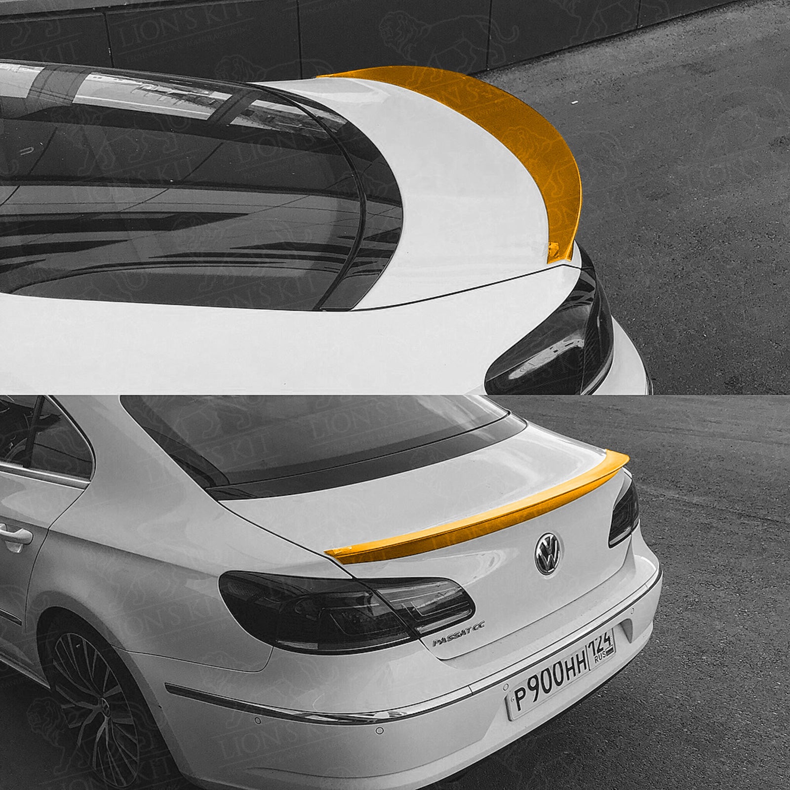 Ducktail spojler V1 Volkswagen Passat CC S1/S2 2008–2016