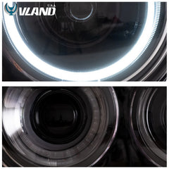 Dodge Challenger (2008–2014) Projector Headlights – RGB DRL