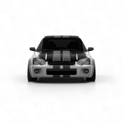 Rozšírenia predných blatníkov Subaru Impreza II Blobeye GD/GG Sedan/Wagon +50 mm