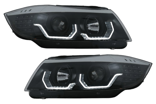 BMW 3 series headlights - 3D dual halo