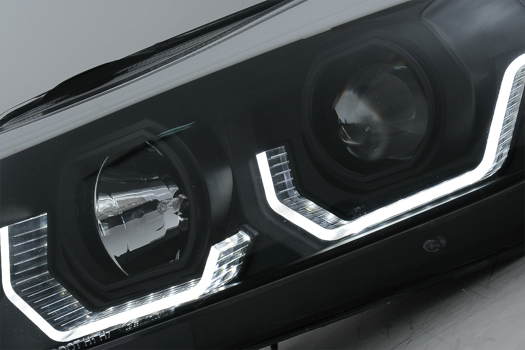 BMW 3 series headlights - 3D dual halo