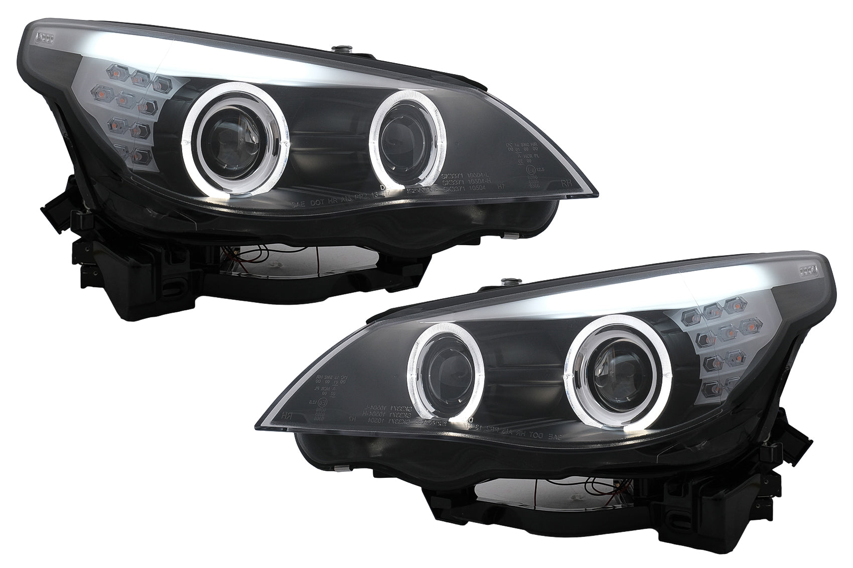 BMW 5 series headlights