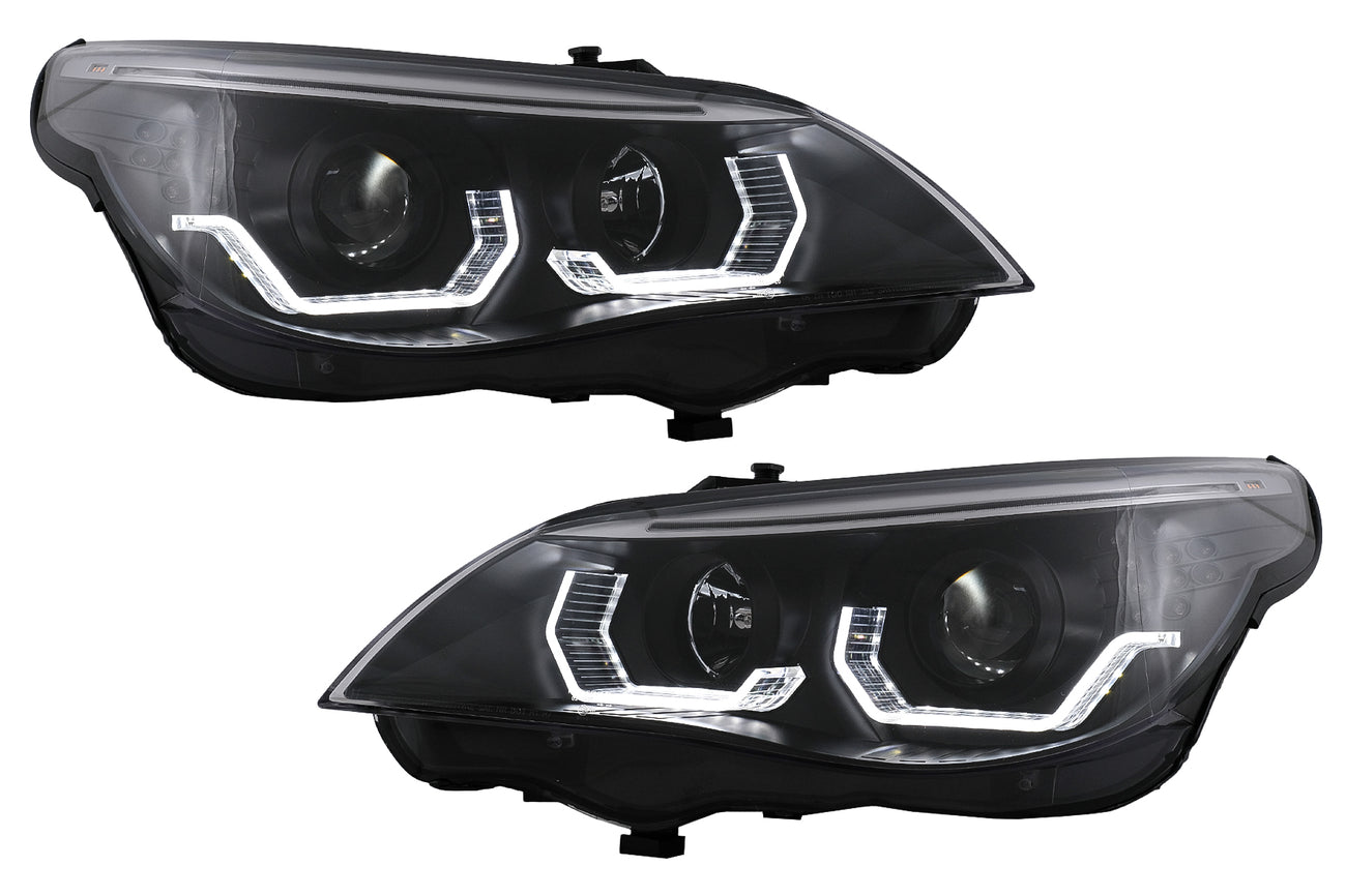 BMW 5 series headlights