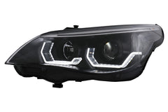 BMW 5 series headlights