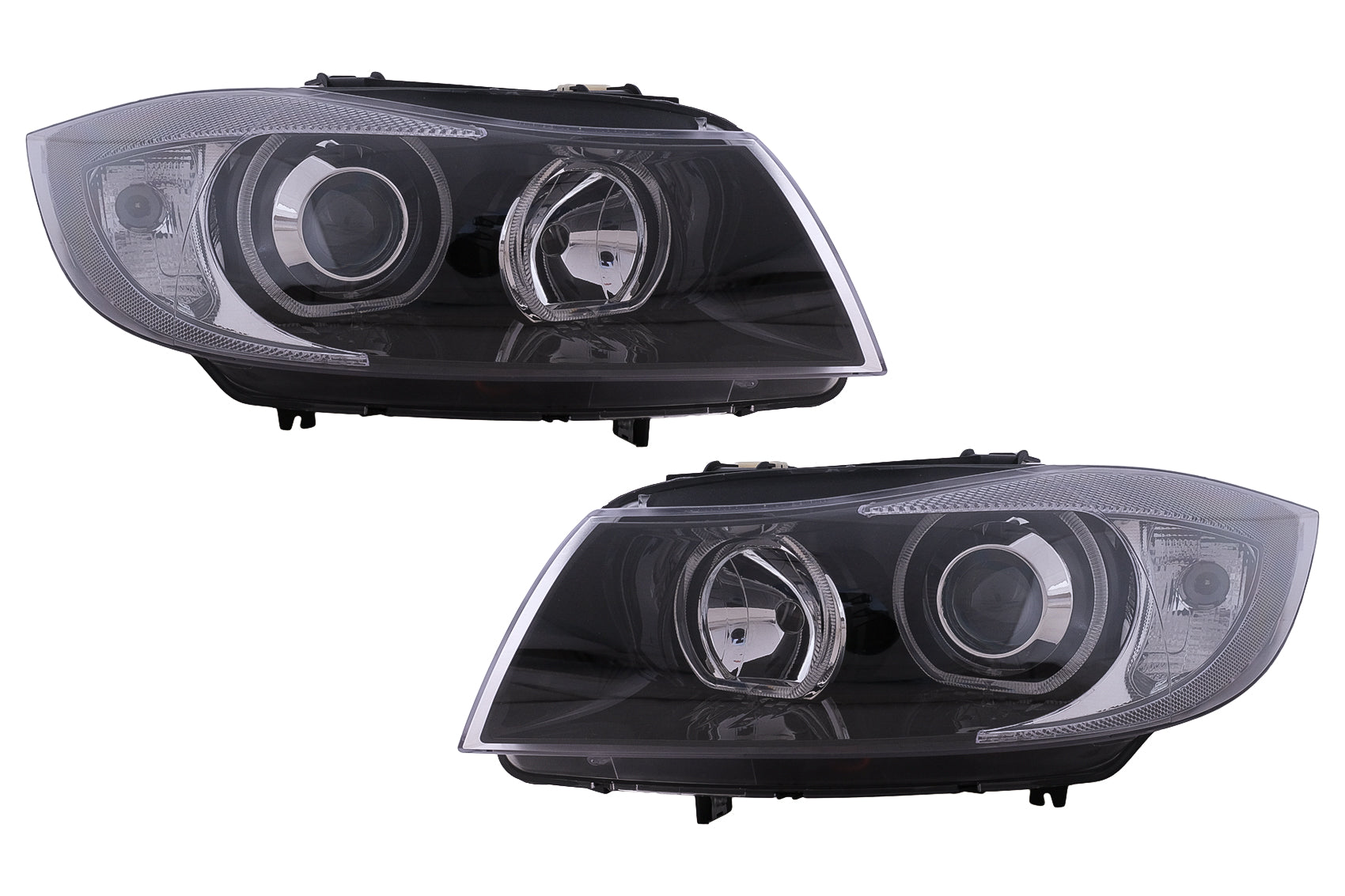 BMW 3 series headlights - Angel Eyes