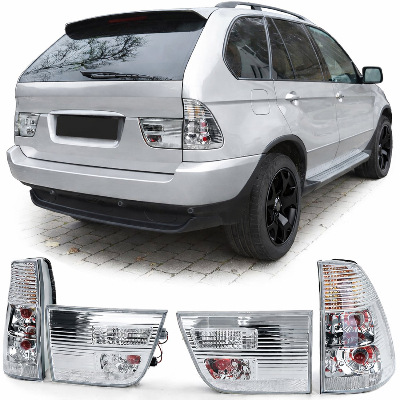 BMW X5 SUV (E53) (2000-2003) zadné svetlá