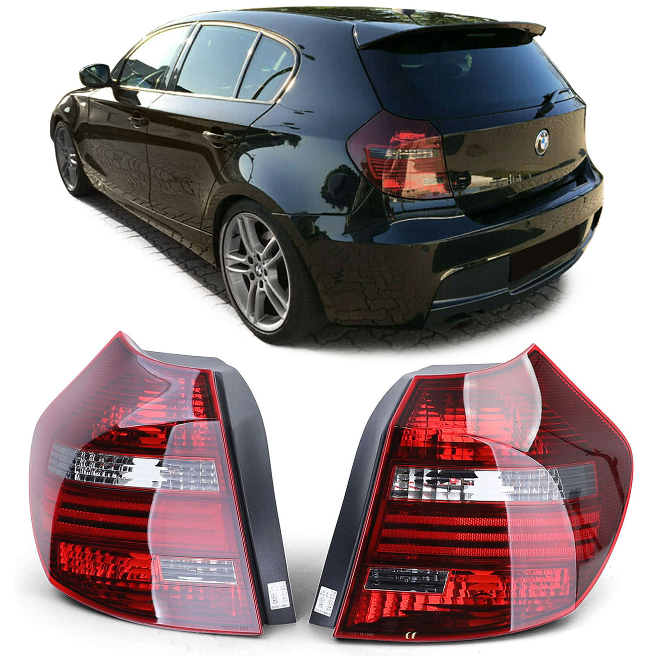 BMW 1 Hatchback (E81, E87) (2004-2012) , 1 Hatchback (F20, F21) (2011-2014) zadné svetlá