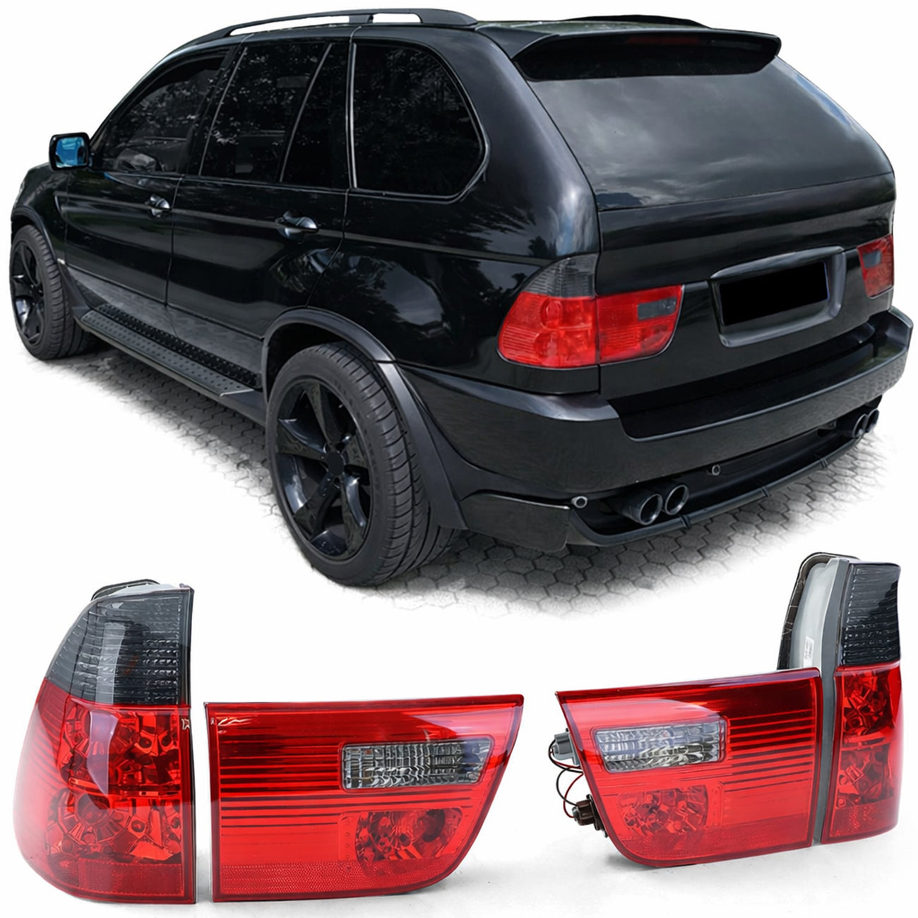 BMW X5 SUV (E53) (2000-2003) zadné svetlá