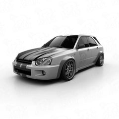 Rozšírenia predných blatníkov Subaru Impreza II Blobeye GD/GG Sedan/Wagon +50 mm
