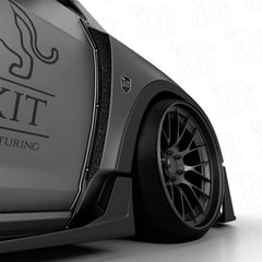 Splittery bočných prahov V1 VW Golf VII MK7 5D 2012–2017
